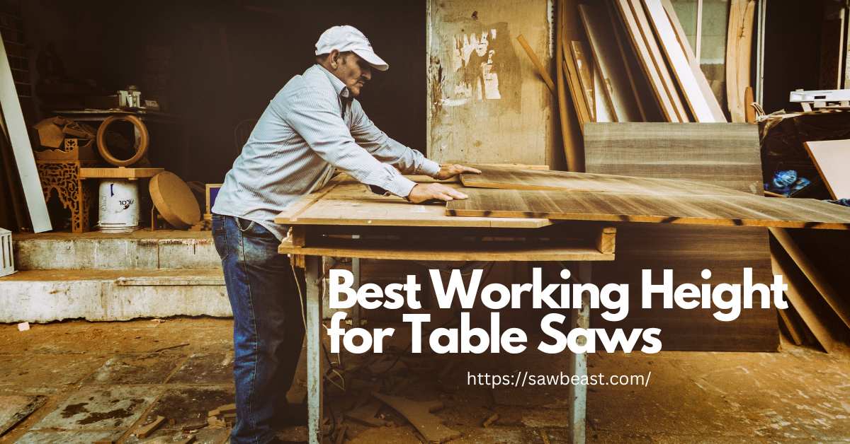 Best-Working-Height-for-Table-Saw