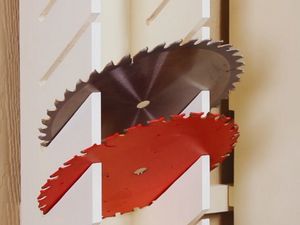 French Cleat Blade Storage